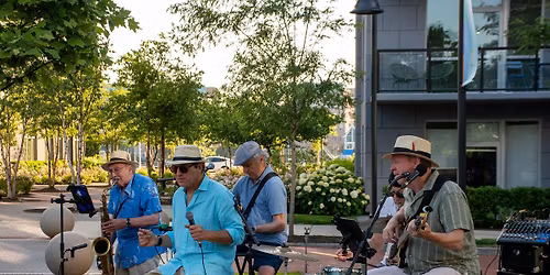 Live Jazz Music near the Splash Pad!