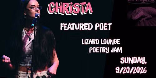 Lizard Lounge Poetry Jam-Christa