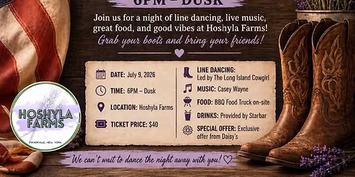 Country Night on the farm