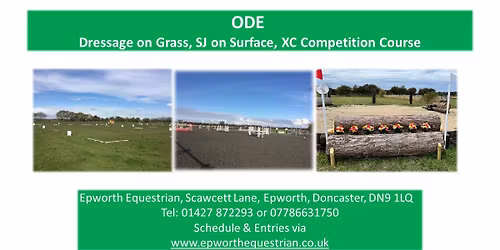 Unaffiliated ODE U18\/ Showcross 70 to 100cm