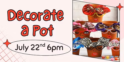DIY Wednesday-Decorate a Plant Pot