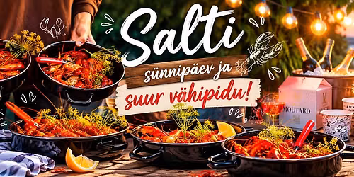 SALTI s\u00fcnnip\u00e4ev ja suur v\u00e4hipidu