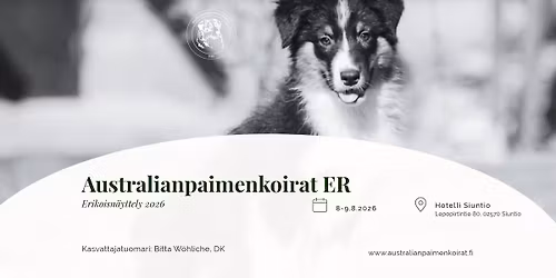 Australianpaimenkoirat ry erikoisn\u00e4yttely