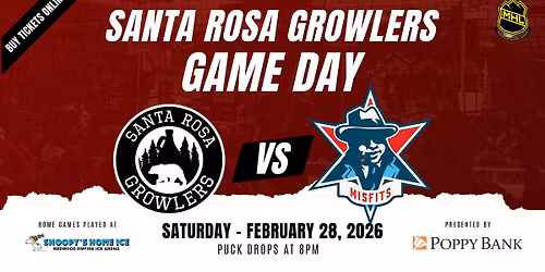 Santa Rosa NorCal Hockey - Growlers vs Misfits
