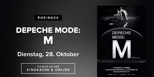 MUSIK\/KONZERT: Depeche Mode: M