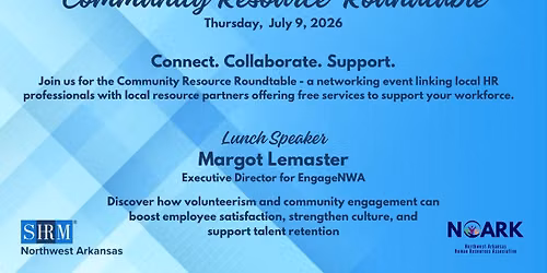 Community Resource Roundtable 2026