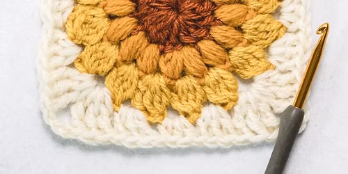 Sunflower Granny Squares with Sue Proud