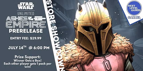 Star Wars: Unlimited \u2013 Ashes of the Empire Prerelease