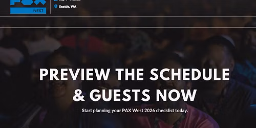 PAX West - 4 Day Pass at Seattle Convention Center