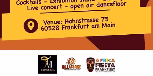 AFRICA FIESTA FRANKFURT * SUMMER CLOSING EDITION * DRESS CODE: SHOW YOUR ORIGINS