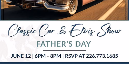 Classic Car Show and Elvis Performer