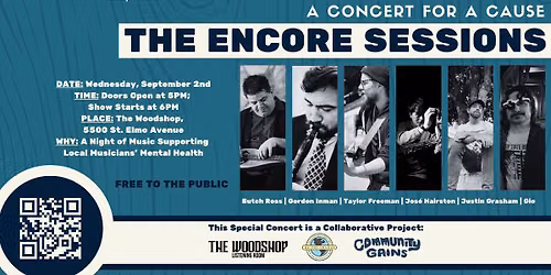 Encore Sessions ~ Free Event & Concert