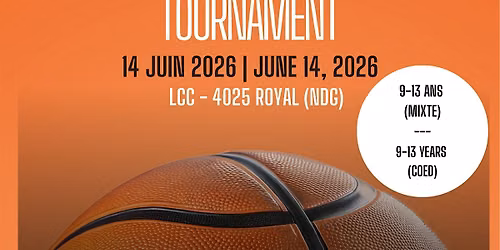 Tournoi de basketball Sharkx 2026 \/ Sharkx Basketball tournament 2026