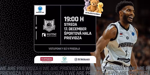 \ud83c\udfc0 BASKETBALOV\u00dd SVIATOK!\u2728 \ud83c\uddf8\ud83c\uddf0 BC Prievidza - \ud83c\uddea\ud83c\uddf8 Surne Bilbao Basket (Lietaj\u00face ply\u0161\u00e1ky\ud83e\uddf8)
