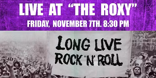 PROJEKT X @ THE ROXY ENCINITAS, FRI. NOV. 7, 2025