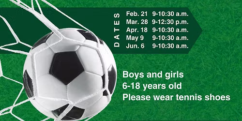 Free Soccer Clinics (Kids Ages 6-18)