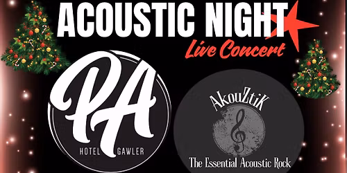 Rocking the Christmas month at the PA