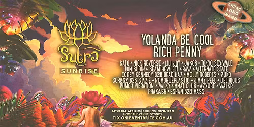 SUTRA SUNRISE ft. YOLANDA BE COOL \/\/ RICH PENNY