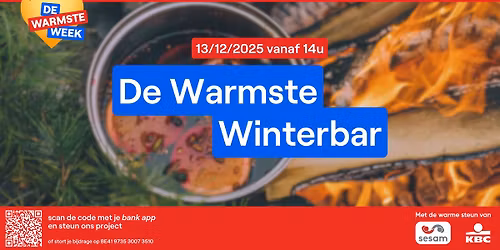 ❤️‍🔥 De Warmste Winterbar - Met een warm hart voor MS
