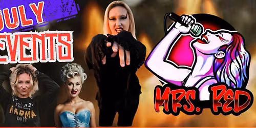 Friday, 7\/24 - Live Music by Mrs. Red at Double Bogey's Tavern & Grille - 7pm-11pm