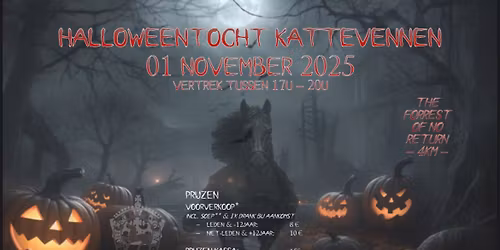 halloween wandeling & afterparty