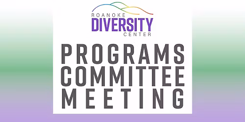 Programs Meeting