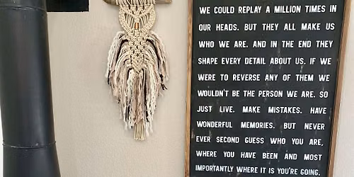 Macrame Owl Wall Hanging