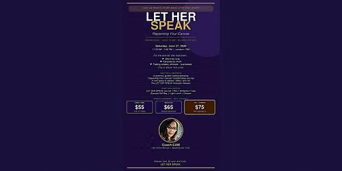 Copy of LET HER SPEAK