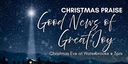 Christmas Eve at Waterbrooke Church