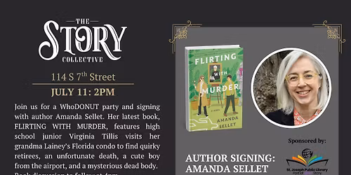 Amanda Sellet WhoDONUT Party & Signing