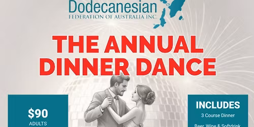 Dodecanesian Federation Annual Dinner Dance