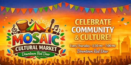 The Mosaic Cultural Market Downtown Red Deer 