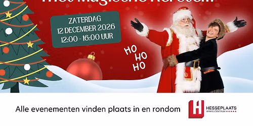 Kerstman met magische kerstelf