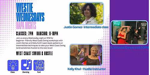 Beginner & Intermediate Hustle\/West Coast Swing