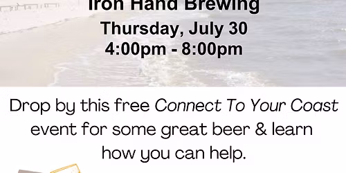 Connect to your Coast at Iron Hand Brewing