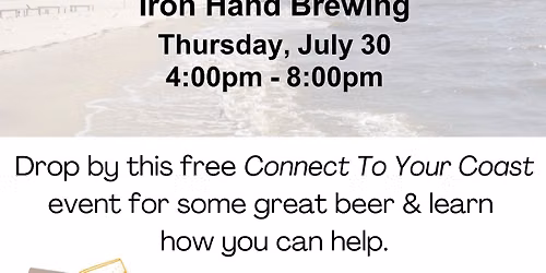 Connect to your Coast at Iron Hand Brewing
