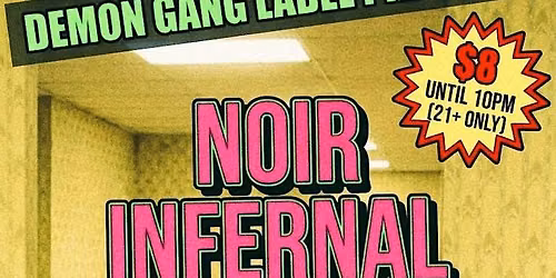 NOIR INFERNAL RAVE :  BACKROOMS