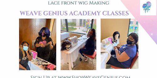 Philadelphia PA| Lace Front Wig Making Class Using a Sewing Machine