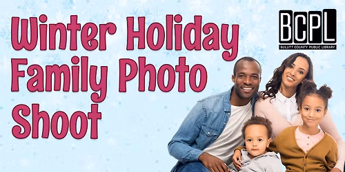 Winter Holiday Family Photo Shoot