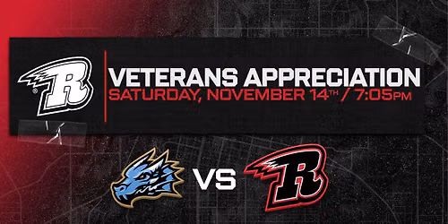 VETERANS APPRECIATION NIGHT: Rapid City Rush vs. Tahoe Knight Monsters