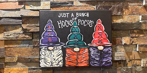 Hocus Pocus Gnome Painting Party