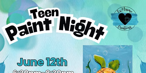 June Teen Paint Night — 1032 New York Ave, Saint Cloud, FL, United States, Florida 34769