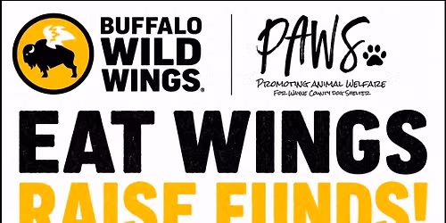 Buffalo Wild Wings of Wooster PAWS for WCDS Dine to Donate!