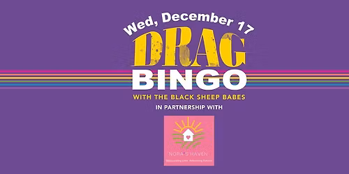 Drag Bingo with The Black Sheep Babes