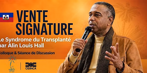 Vente-signature du livre : Le Syndrome du Transplant\u00e9