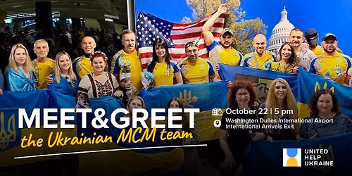 Meet and Greet the Ukrainian Marine Corps Marathon Team (MCM)
