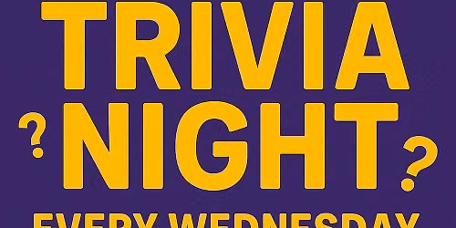 Thirsty Thursday Trivia Night