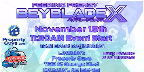 Beyblade X Tournament -  NBBA Feeding Frenzy