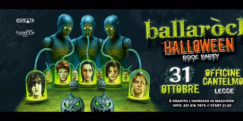 \ud83c\udf83\ud83d\udd25Halloween Ballar\u00f2ck \ud83d\udd25\ud83c\udf83 @ Officine Cantelmo Lecce
