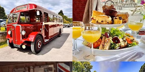 Vintage Bus Outing - 1940s Singalong Afternoon Tea on a Steam Train  